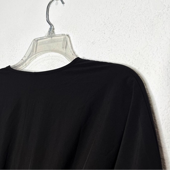 Athleta Calistoga Wrap Dress Cover-Up XSP Lightweight Black - Picture 7 of 12